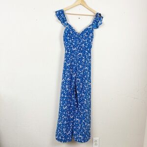 Hello Molly Blue Floral Maxi Dress